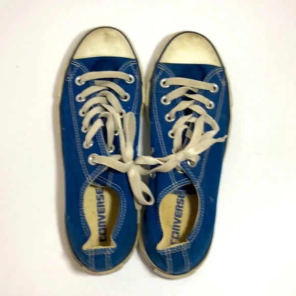 Blue Converse All Star sz 6M 8W - Picture 4 of 4